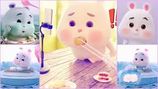 si embul lucu part 5 💕 tiktok compilation with adorable green rabbit 💕 Thỏ Mập Siêu Dễ Thương