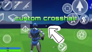 How to get a custom crosshair on mobile! (Like westdrum)