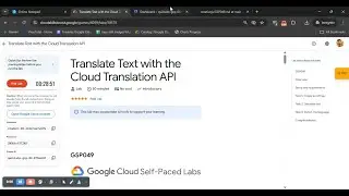 Translate Text with the Cloud Translation API || 