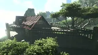 ARK BUILD MEDIEVAL HOUSE