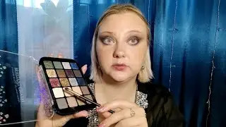 Болтливый макияж ❤тестирую снова палетку Фаберлик , матовые оттенки.