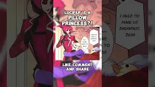 Lucifer is a pillow princess? - Hazbin Hotel shorts