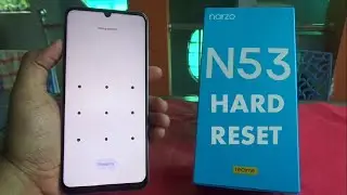 realme narzo N53 hard reset and remove pattern lock.