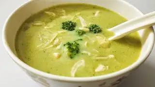 Broccoli almond soup | Healthy soup | Cream of broccoli soup | Broccoli almond | Soup recipe | Soup