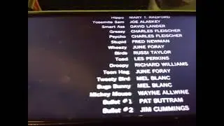 Who Framed Roger Rabbit End Credits BBC One