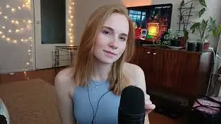 asmr trigger / сижу на полу и помогаю тебе отвлечься / помощь от девушки