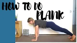 How To Do Plank Pose - Yoga Beginners Guide