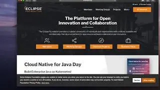 Installing Eclipse IDE 2019-12  on Mac Os Catalina