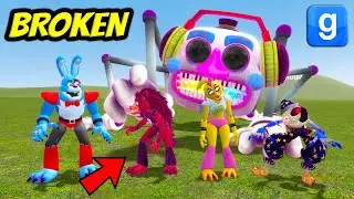 Fnaf Security Breach Animatronics Are Broke :( Garry's Mod