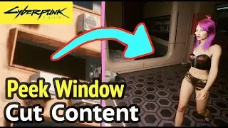 Peek in V's Window and Cut Content in Cyberpunk 2077: Inside the NCART Train Station
