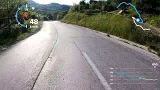 Kadinjača spust (Kadinjača monument downhill)