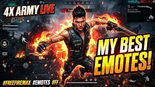 Free Fire Max Rare Emote Collection! 💥 | FF Best Emote Edit