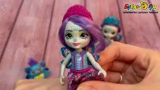 Набор игровой  Enchantimals  Пэттер Павлина и Флап с сестрой Пьера Павлина и Фезер