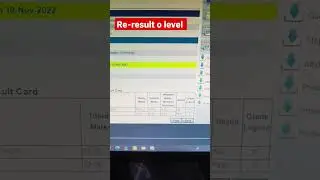 o level re result with marks available 