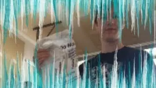 Loser freezes a shirt...