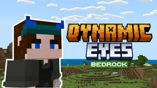 Bring Your Minecraft Skin to Life with Animated Eyes on BEDROCK! | Dynamic Eyes Texture Pack