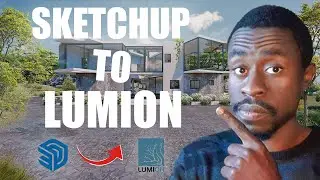 LUMION 2023 Livesync TUTORIAL | IMPORTER son PROJET de SKETCHUP vers LUMION 2023