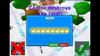 ROBLOX ASTD | EXP TICKET RAID ONLY COOLER!! NO BUFF!!