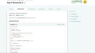30 Days of Code | HackerRank Solutions
