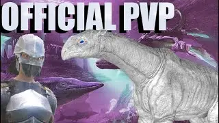 Lvl 91 EN UNA GUERRA DE OFICIAL | HYDRA VS AZ1 | ARK Official PvP