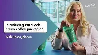 First look at our new PureLock green coffee bags