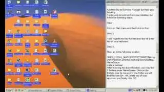 Playing with Recycle Bin