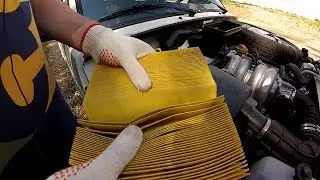 Replacing the air filter LADA 4x4 Urban (Niva)