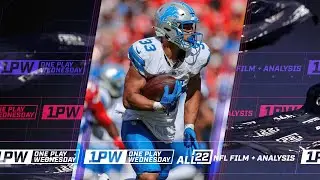 1PW - SIONE VAKI & THE LIONS TWIN SLOT SWEEP - NFL FILM STUDY #lions #detroitlions #detroit #chiefs