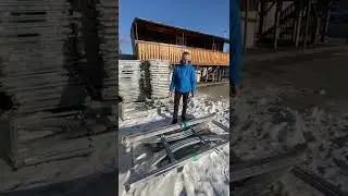 Как выглядит теплица в сборе для транспортировки транспортной компанией или авто ❗