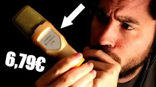 Faire un ASMR avec un micro studio à 6,79€