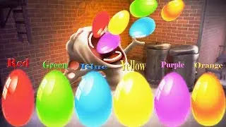 Learn colors with surprise eggs-Talking Tom and Friends Colors Reaction Animals Funny Videos #5