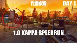1.0 KAPPA SPEEDRUN (Day 1): The Race to Max Level | Escape From Tarkov