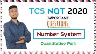 Number System Important Sample Questions for TCS NQT | Part 1