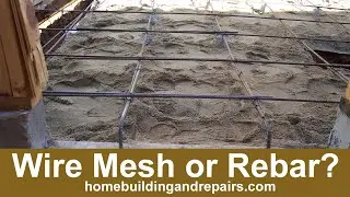 Wire Mesh For Concrete Slabs Usually Won't Work Well If Installed on Bottom
