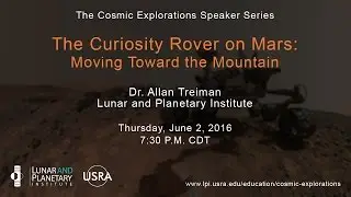 The Curiosity Rover on Mars: Moving Toward the Mountain