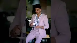 Baby pink suit up a cup of tea #shorts #tiktok #youtubeshorts #fashion #style #menfashion #youtube