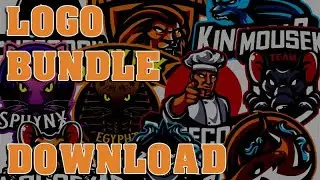 Logo Bundle Photoshop | Emblem | Free Download