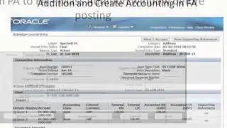 Oracle Capital Project Accounting Entries