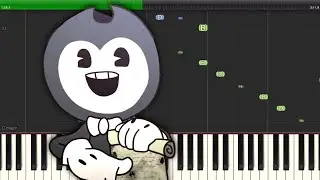 Bendy and the Wolf - Piano Tutorial - Random Encounters