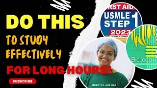 Study for LONG HOURS with these SIMPLE TRICKS! #neetpg #neetug #jeemains #aiims #inicet #next