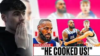 BRITS React to What Cooper Flagg just did to Team USA is INSANE!