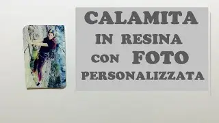 Calamita in resina con foto personalizzata HD