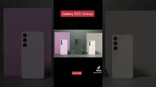 Galaxy S23 lineup #trending #shorts #yourubeshorts