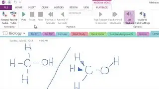 Provide recorded audio feedback in OneNote