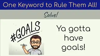 One Keyword to Rule Them All - SOLVE