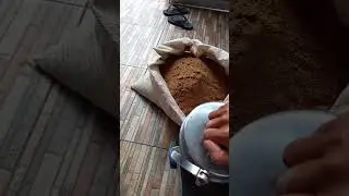 proses pembuatan pelet bandul/boman untuk mancing