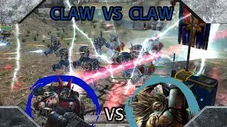 Warhammer 40,000: Dawn of War Unification 1 vs 1 Space Wolves vs Night Lords