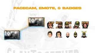 Animated Overlay Package with Darker Look for Streamer