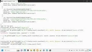 Практическая часть - 22. MongoDB. Разбор домашек. Среды разработки и язык python