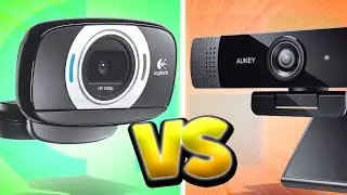 Logitech C615 Webcam vs Aukey LM1E Webcam | Side By Side